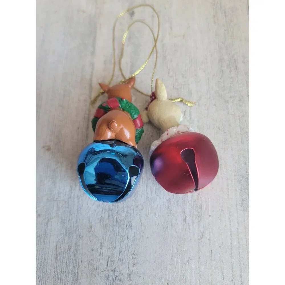 Rudolph Clarice reindeer movie bell ornament Xmas‎ set